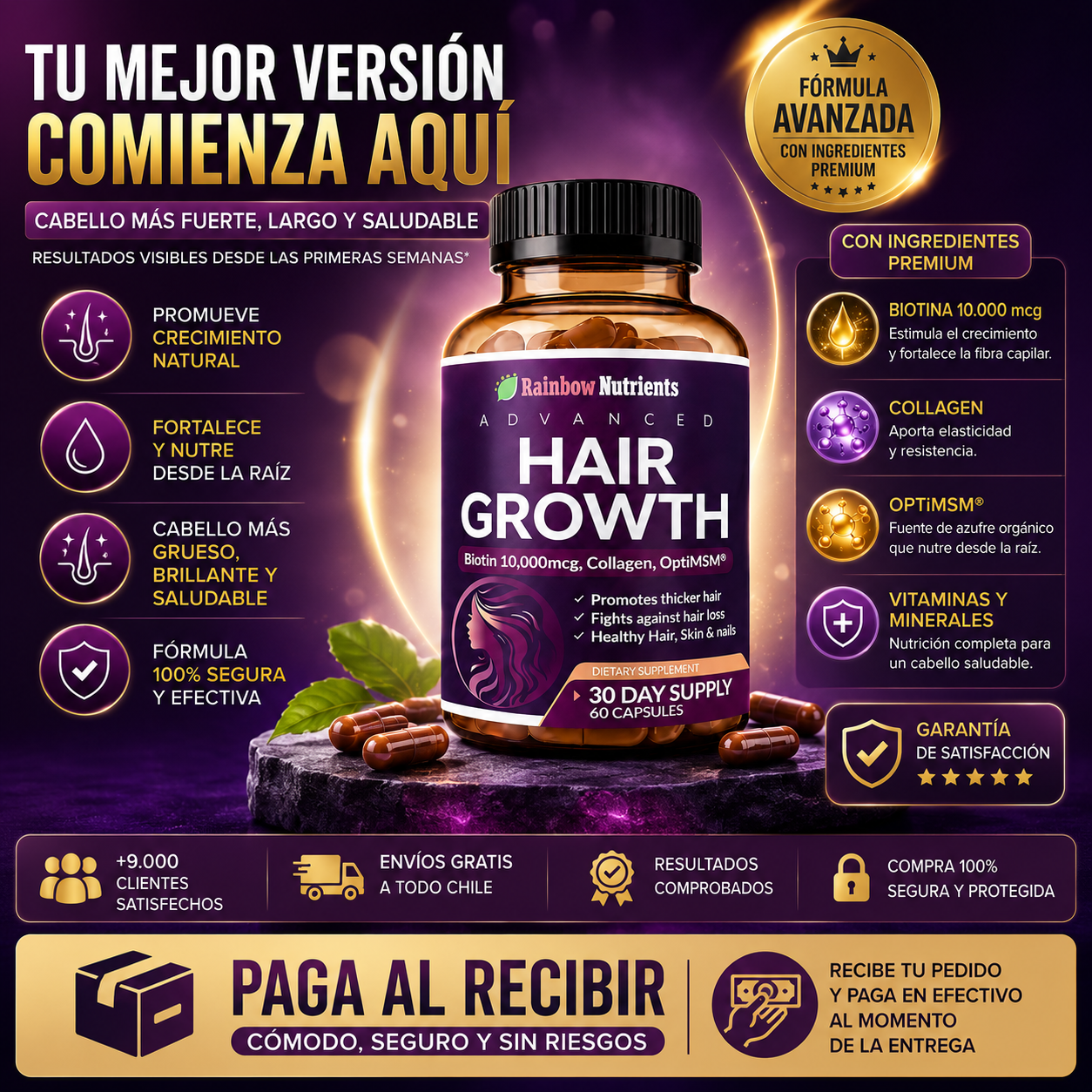 HAIR GROWTH - TRATAMIENTO CAPILAR