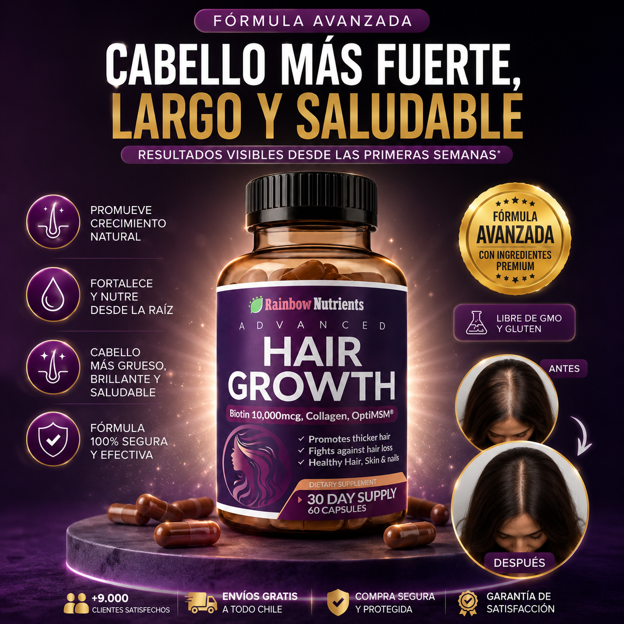 HAIR GROWTH - TRATAMIENTO CAPILAR